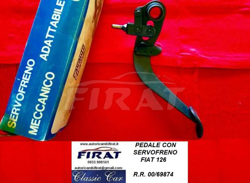 PEDALE SERVOFRENO FIAT 126